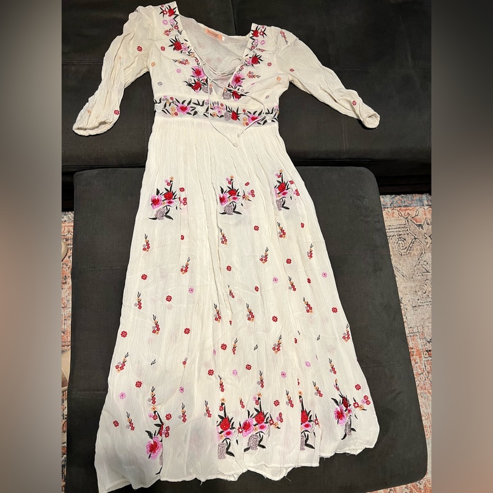 Floral maxi dress
